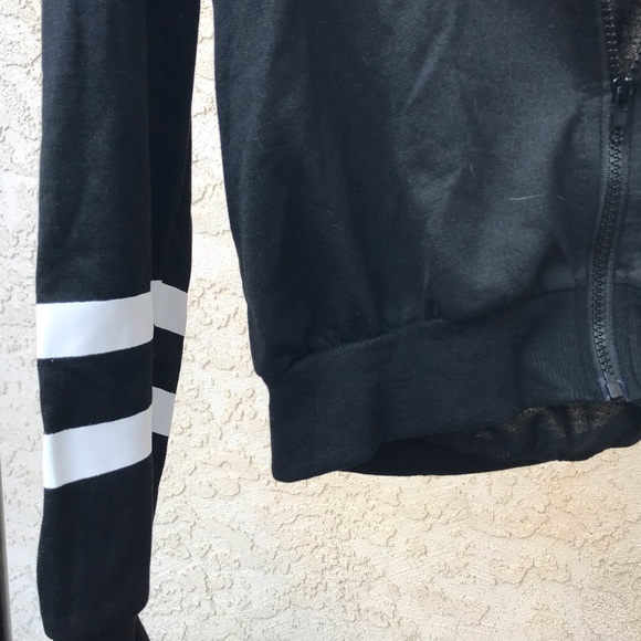 Black Jacket with Rose Patch - Picture 3 of 5